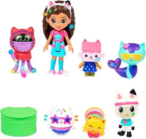 Gab's Dollhouse Gabby's Dollhouse Dance Party Figure Set - Includes ...