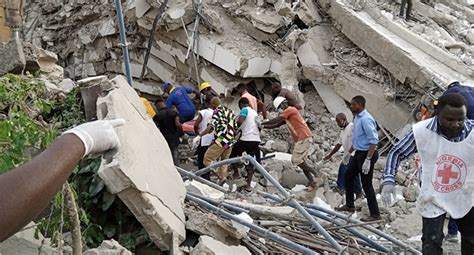 Image result for Lagos High-Rise Collapse
