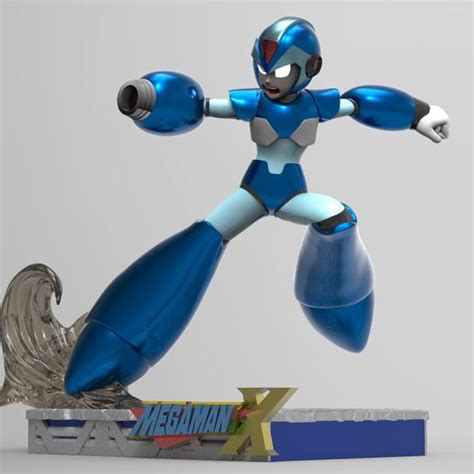 👾 Megaman_X・ STL File for ・Cults