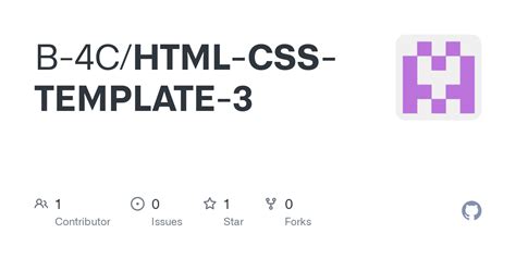 Image result for GitHub HTML CSS Templates