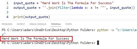 Image result for Remove Quotation Marks From String Python
