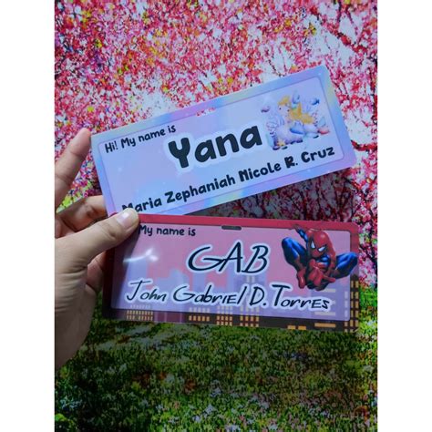 Image result for DIY PVC Name Tag Tutorial