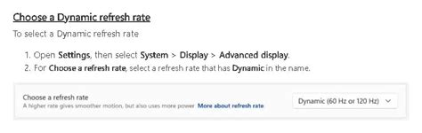 Image result for Dynamic Refresh Rate
