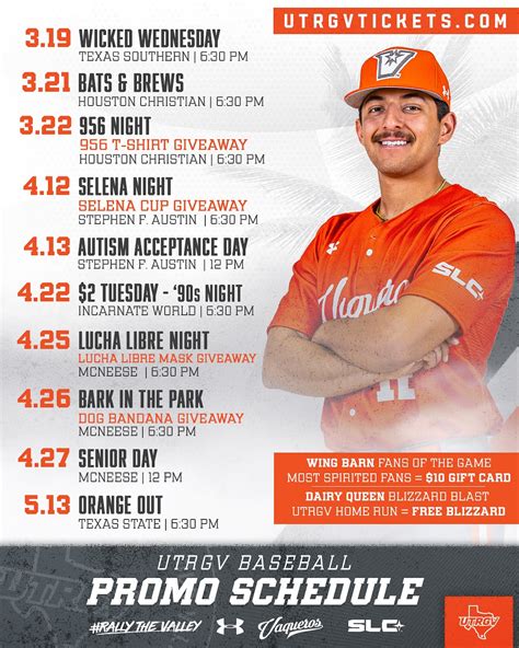 UTRGV Baseball | See y’all at the ballpark! ️⚾️ Check out the full ...