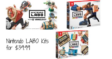 Nintendo LABO Kits for $39.99 :: Southern Savers