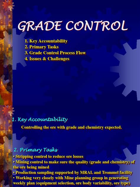 Image result for Grade Control Tutorial