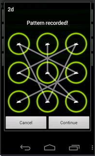 Bypass Pattern Lock 的图像结果