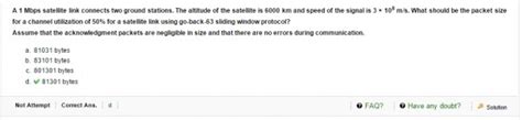 Computer Networks: Packet size