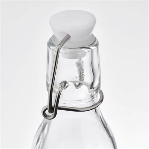 KORKEN bottle with stopper, clear glass, 15 cl (5 oz) - IKEA