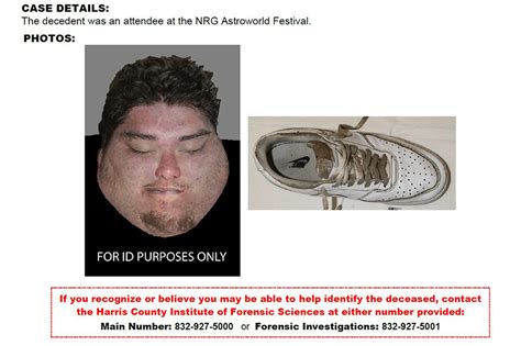 Medical examiner seeks help identifying Astroworld victim