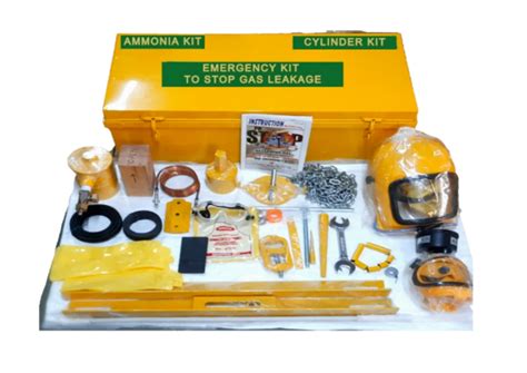 Emergency Kit - Ammonia - Emergency Kit for ammonia NH3 Ton containers ...