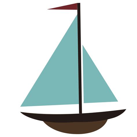 Sailboat free clip art sailing - Clipartix