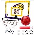 PATPAT Wall Basketball Hoop & Basketball Toy Set for Kids Wall Hanging ...