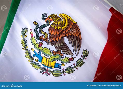 Mexico National Emblem Photograph Editorial Stock Image - Image of ...