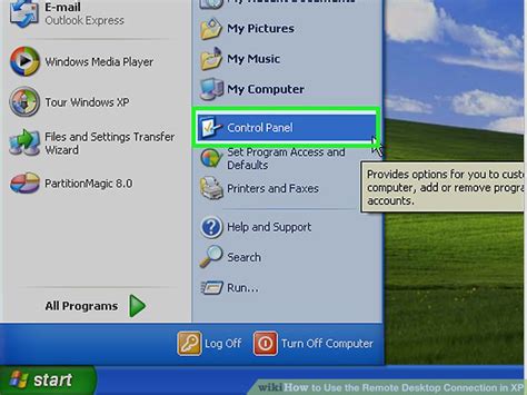 Image result for How to Allow Remote Desktop Connection XP