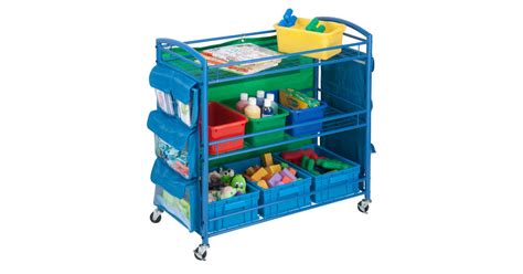 Honey-Can-Do CRT-03477 34 Inch Long Child Teaching Activity Cart with ...