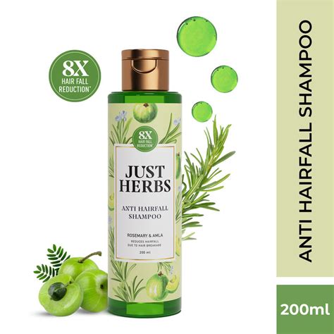 Buy Just Herbs 8 In 1 Root Nourishing Shampoo, Amla & Neem, Normal To ...