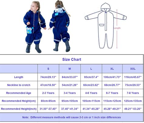 Buy JinBei Puddle Suit for Kids Boys Girls Waterproof Suit All in One ...