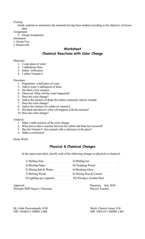 Image result for Lesson Plan Science Grade 7