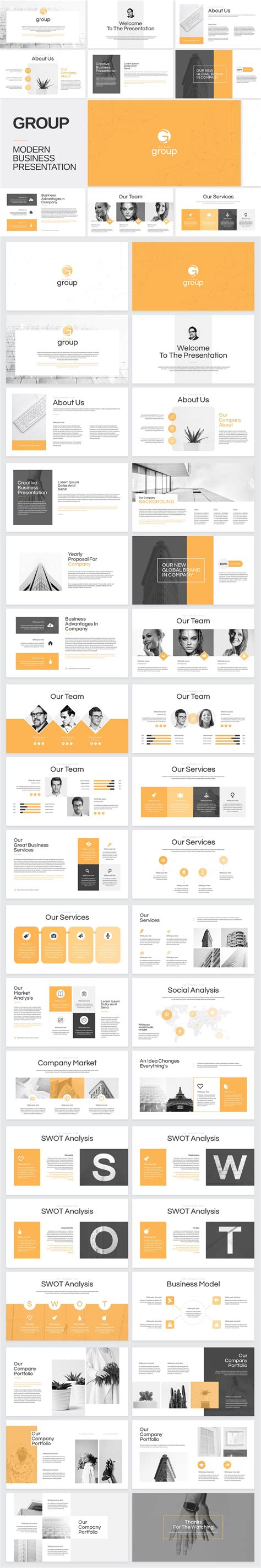 PowerPoint Template 的图像结果