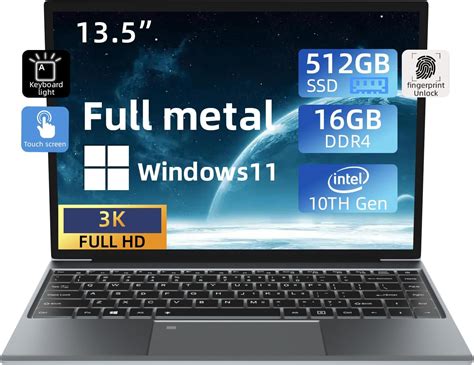 Exilapsire 13.5 Inch Windows 11 Touch Screen Laptop, Intel India | Ubuy