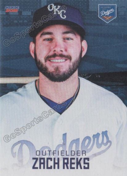 2021 Oklahoma City Dodgers Zach Reks - Go Sports Cards