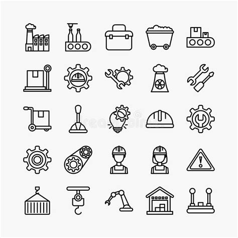 Manufacturing Network Icon Vector 的图像结果