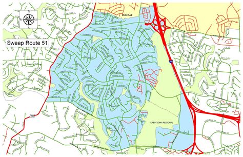 Montgomery Village Maryland Map