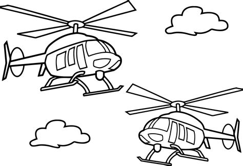 Helicopter Coloring Pages Print at GetColorings.com | Free printable ...