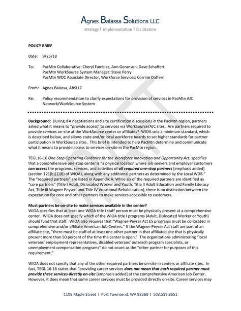 50 Free Policy Brief Templates (MS Word) ᐅ TemplateLab