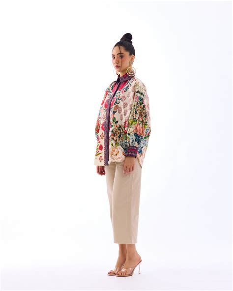 J'adore : Faiza - Ivory/Maroon – Rajdeep Ranawat