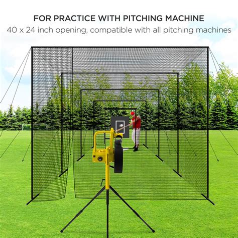 Snapklik.com : Baseball Batting Cage Net Batting Cages For Backyard ...