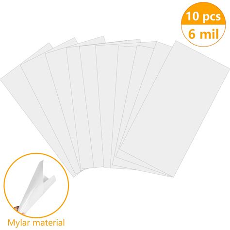 Buy WONGYEE Mylar Blank Stencil Sheets Reusable Blank Templates-Make ...