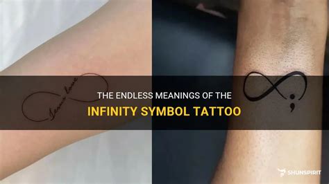 The Endless Meanings Of The Infinity Symbol Tattoo | ShunSpirit