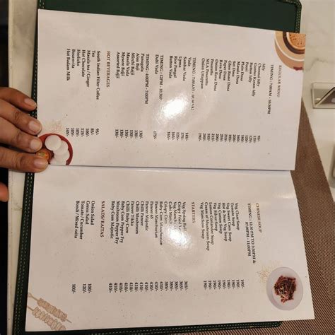 Menu at AN Restaurants, Hyderabad