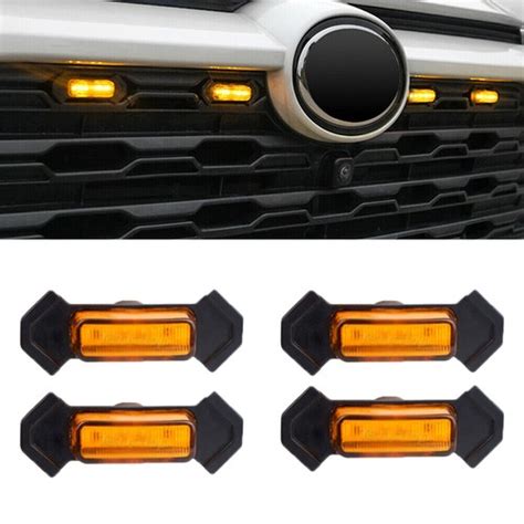 4x For Toyota RAV4 2019-2021 Front Grille LED Light India | Ubuy