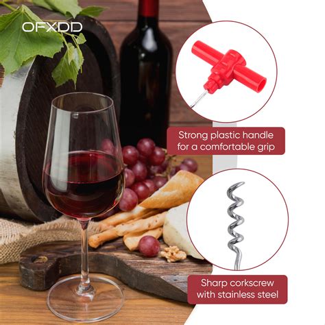 Snapklik.com : Portable Pocket Corkscrew - Plastic Travel Wine Opener ...