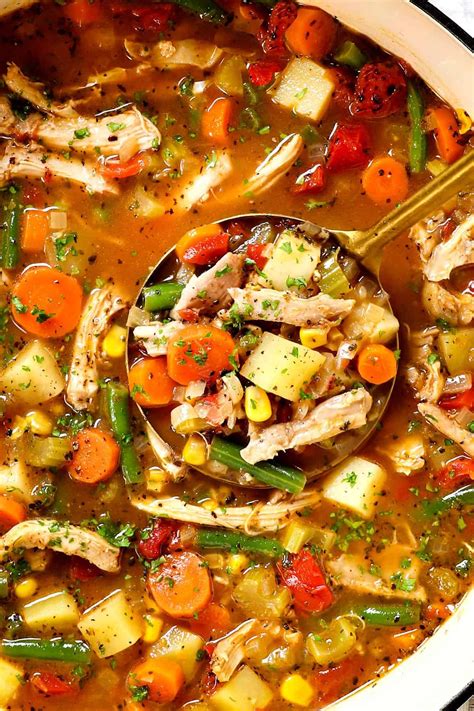 The best leftover chicken bone broth soup – Artofit