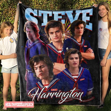 Steve Harrington Stranger Things 4 Quilt Blanket - Bipubunny Store