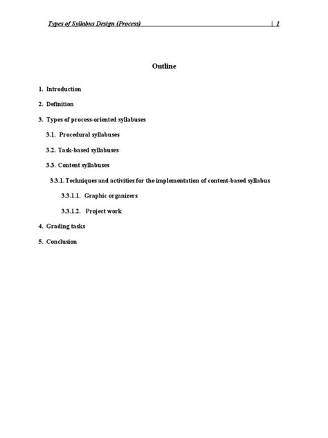 Image result for Types of Syllabus PDF