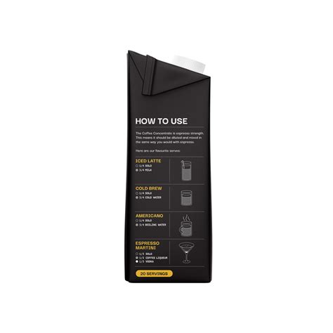 Cold Brew Coffee Concentrate V2 - UG4 – Solo Coffee