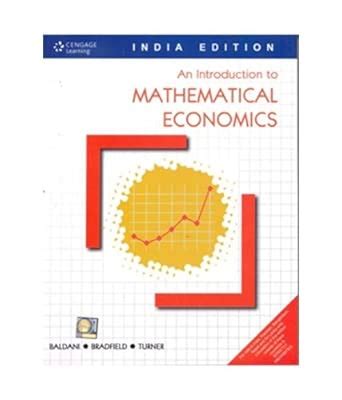 Buy An Introduction to Mathematical Economics Book Online at Low Prices ...