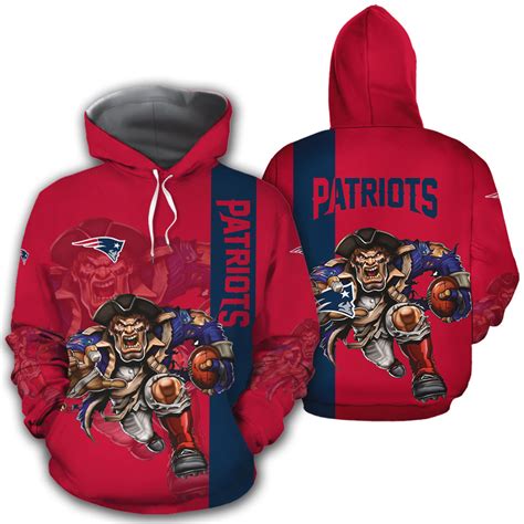 New England Patriots Hoodie 3D Ultra Cool Gifts For Fans - Hearthtops Store