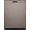 GE Dry Boost 24-in Front Control Built-In Dishwasher (Slate) ENERGY ...