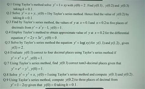 Taylor Study Method 的图像结果