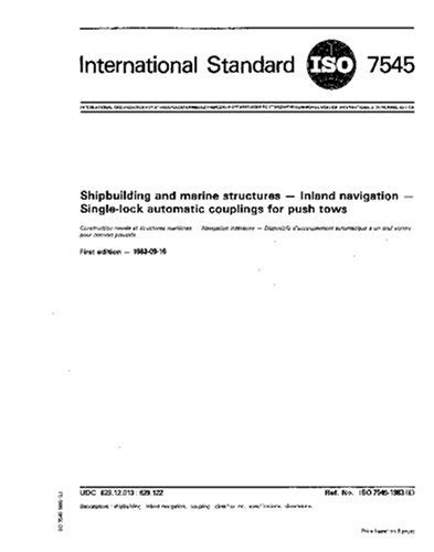 Buy ISO 7545:1983, Shipbuilding and marine structures -- Inland ...