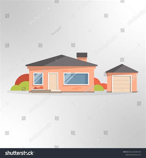 Simple House Front View 的图像结果