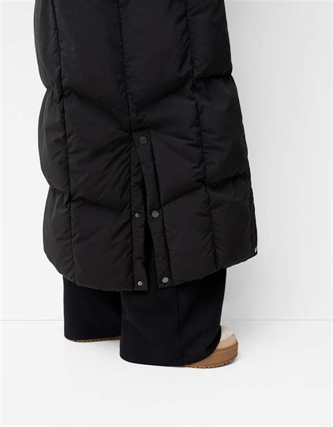 Long puffer coat - Women | Bershka