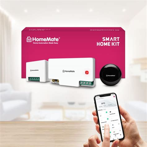 HomeMate Smart Home Kit for 1BHK (Lite), Smart Retrofit Switches to ...