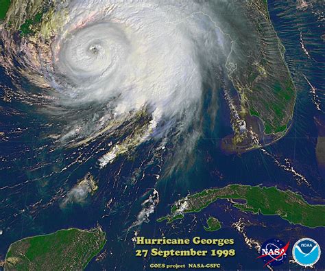 NWS LIX - Hurricane Georges satellite page